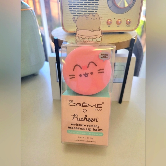 ♤ The Creme Shop Pusheen Macaron Lip Balm ♤ - Picture 2 of 6